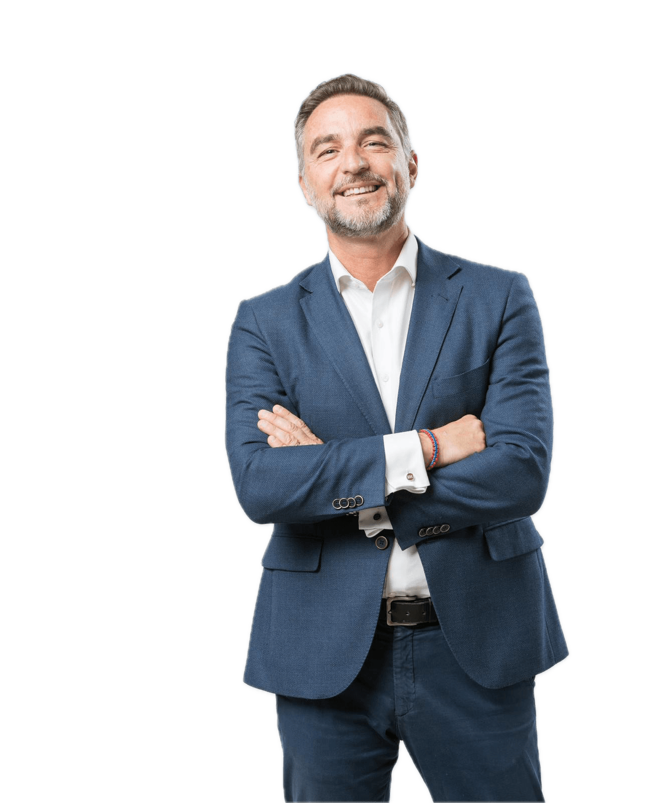 Xavi Abat, abogado, de brazos cruzados